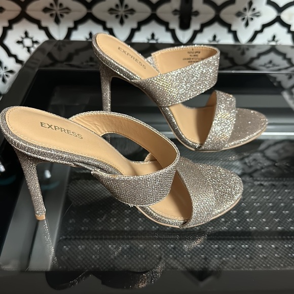 Express, Glitter Stilettos Sz 8 - Picture 5 of 6